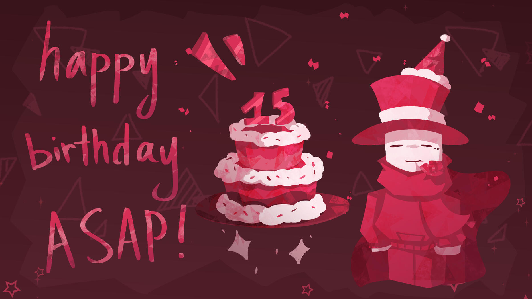 asap turns 1 year old 29/1/2025 SELF-WORK experimental style