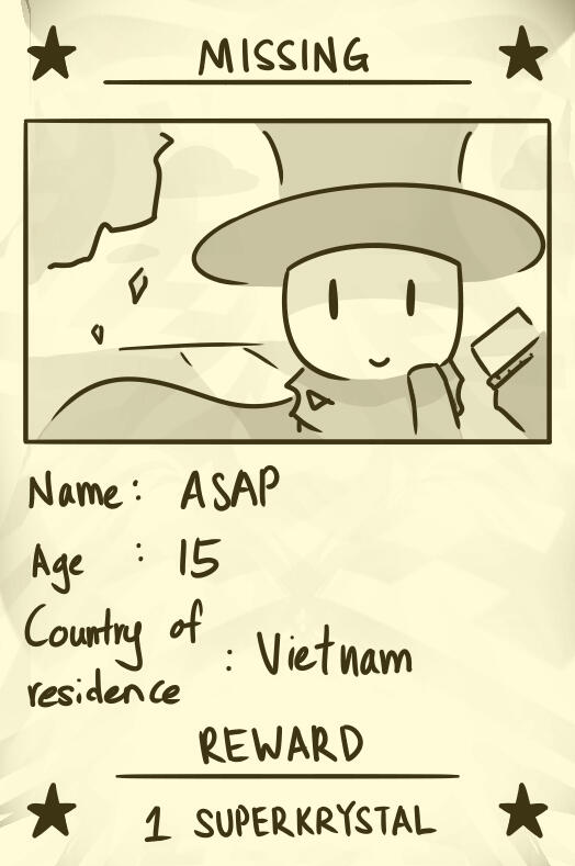 asap goes missing 27/12/2025 REQUEST