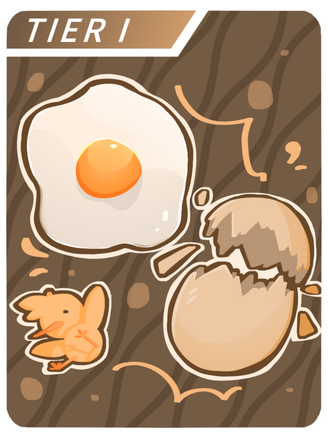 "Egg" card EUT