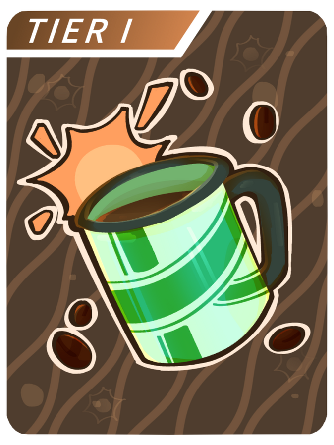 "Coffee Time" card EUT