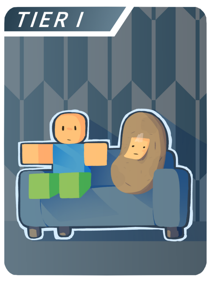 "Couch Potato" card EUT